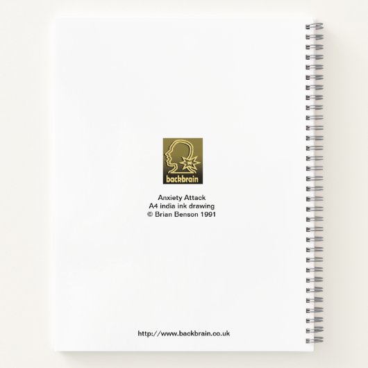 Angstangriff Notizblock (Rückseite)