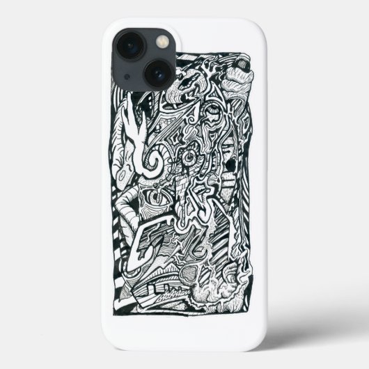 Angstangriff von Brian Benson, Ipad-Fall Case-Mate iPhone Hülle (Rückseite)