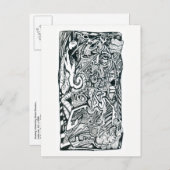 Angstangriff von Brian Benson, Postkarte (Vorne/Hinten)