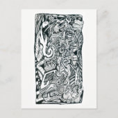 Angstangriff von Brian Benson, Postkarte (Vorderseite)