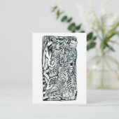 Angstangriff von Brian Benson, Postkarte (Stehend Vorderseite)