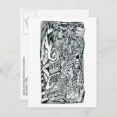 Angstangriff von Brian Benson Postkarte (Vorne/Hinten)