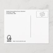 Angstangriff von Brian Benson Postkarte (Rückseite)