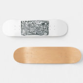 Angstangriff von Brian Benson Skateboard (Horizontal)
