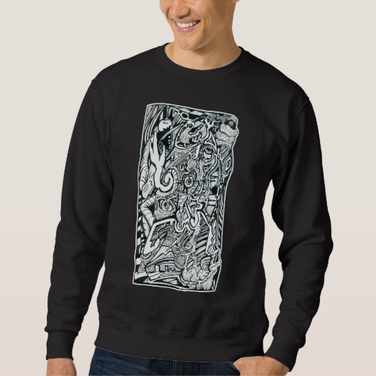 Angstangriff von Brian Benson, Sweatshirt (Vorderseite)
