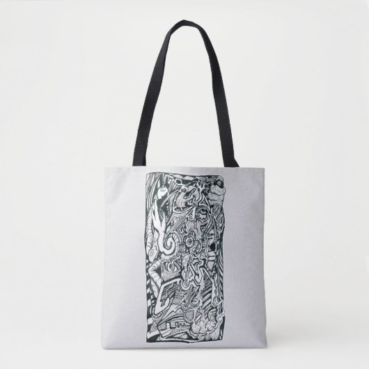 Angstangriff von Brian Benson Tasche (Vorderseite)