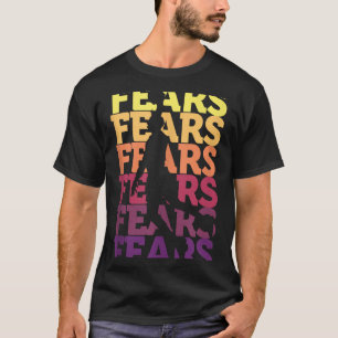 Ängste Basketball Inspiriere Phantastischen Lüfter T-Shirt
