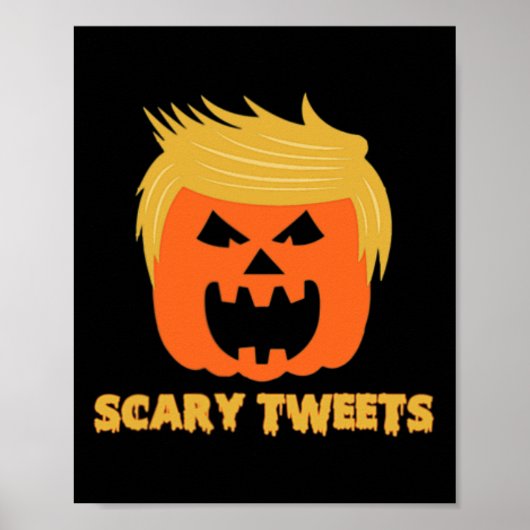 Angsteinflößende Tweets Poster (Vorne)