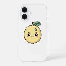 Angstgefühl Lemon mit Schweiß