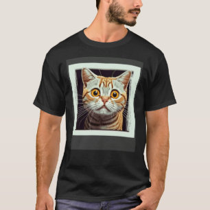 Angstkatze Feigling Katze T-Shirt