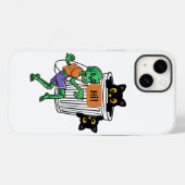 Angstkatze Halloween Case-Mate iPhone Hülle (Rückseite (Horizontal))