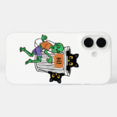 Angstkatze Halloween Case-Mate iPhone Hülle (Rückseite (Horizontal))