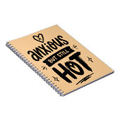 Ängstlich, aber heiß notizblock (Rechte Seite)