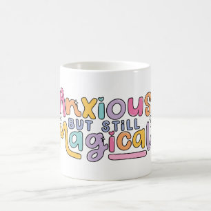 Ängstlich, aber immer noch magisch kaffeetasse