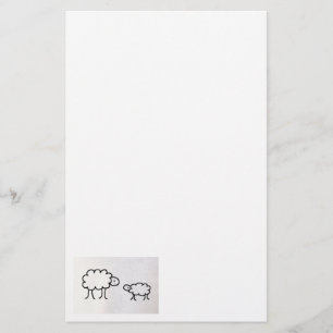Ängstlich Briefpapier