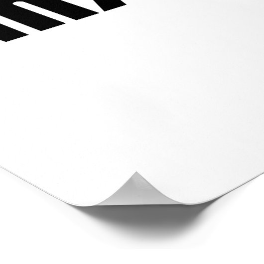 ängstlich poster (Ecke)