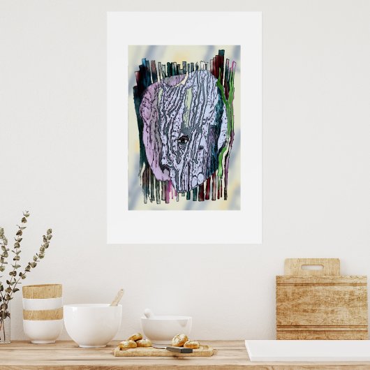 ängstlich poster (Küche)