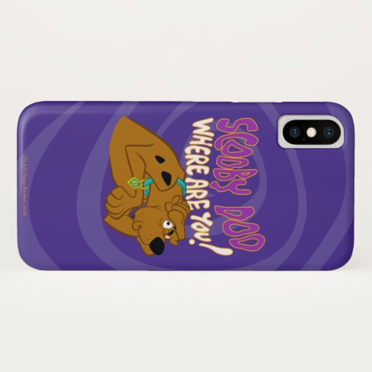 ängstlich Scooby-Doo Case-Mate iPhone Hülle (Rückseite (Horizontal))