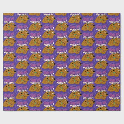 ängstlich Scooby-Doo Geschenkpapier (Flach)