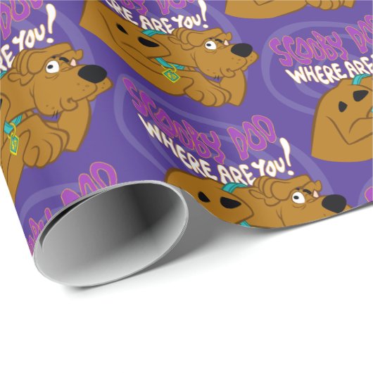 ängstlich Scooby-Doo Geschenkpapier (Rolleneckpunkt)