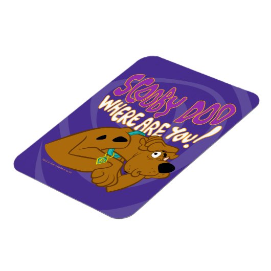 ängstlich Scooby-Doo Magnet (Linke Seite)