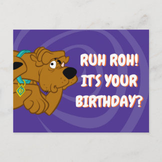 ängstlich Scooby-Doo Postkarte