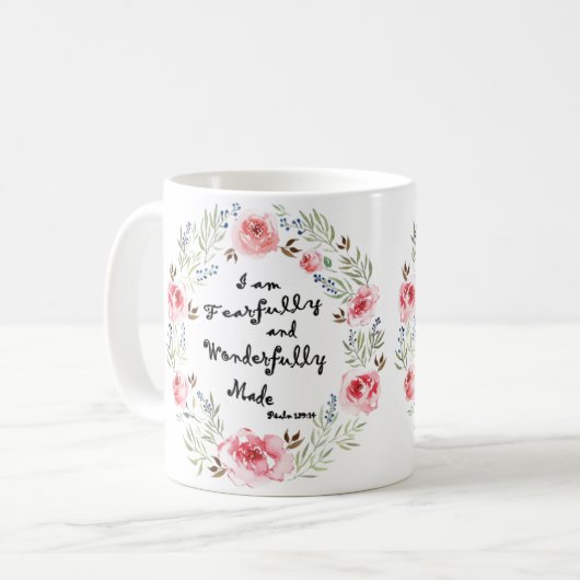 Ängstlich u. stellte wunderbar Tasse her (Vorderseite Links)