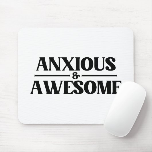 ängstlich und Phantastisch Mousepad (Mit Mouse)