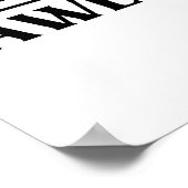 ängstlich und Phantastisch Poster (Ecke)