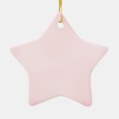 Ängstlich und wunderbar gemacht - Rosa Keramikornament (Hinten)