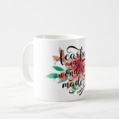 Ängstlich und wunderbar gemachtes Psalm-139:14 Kaffeetasse (Vorderseite Links)