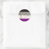Ängstliche asexuelle Aufkleber (Tasche)