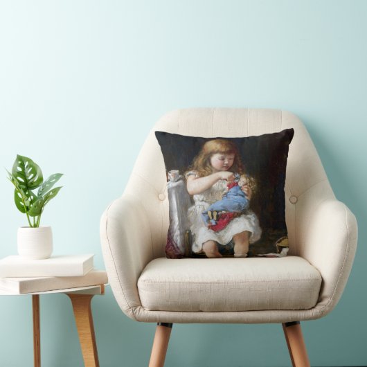 ängstliche kleine Mutter Kissen (Stuhl )