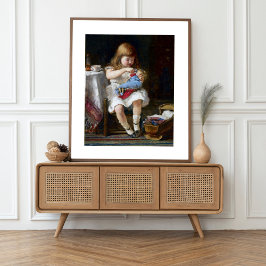 ängstliche kleine Mutter Poster