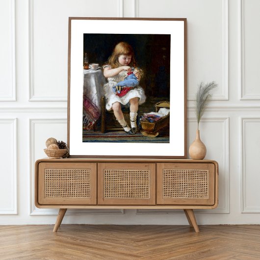 ängstliche kleine Mutter Poster