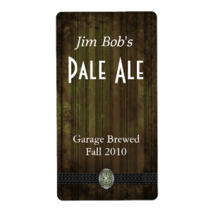 Ängstliche Olive Green Zuhause aus Biermarken