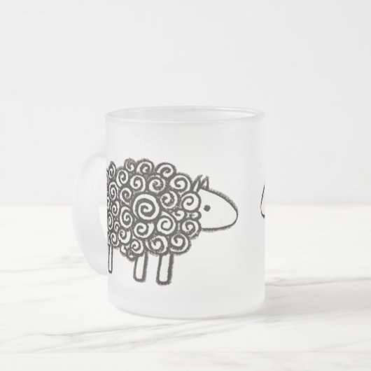 Ängstliche Tasse (Vorderseite Links)