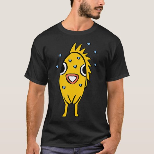 ängstlicher Fisch T-Shirt (Vorderseite)