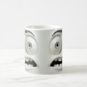 Ängstliches sarkastisches Gesicht 3D-Mug-Wrap Kaffeetasse (Mittel)