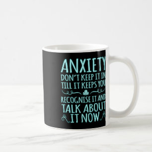 Ängstlichkeit Gespräche darüber Ptsd Awareness Rib Kaffeetasse