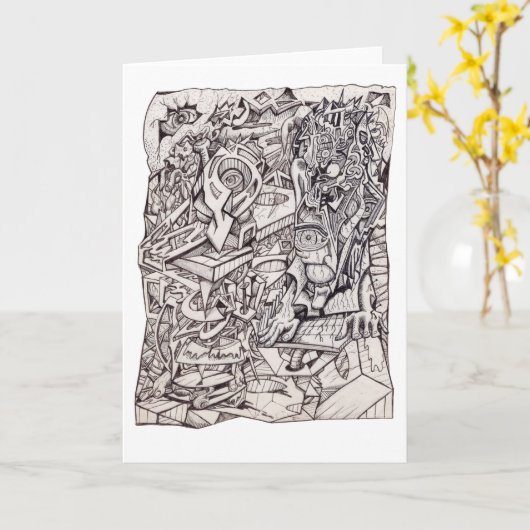 Ängstorgan Karte (Gelbe Blume)