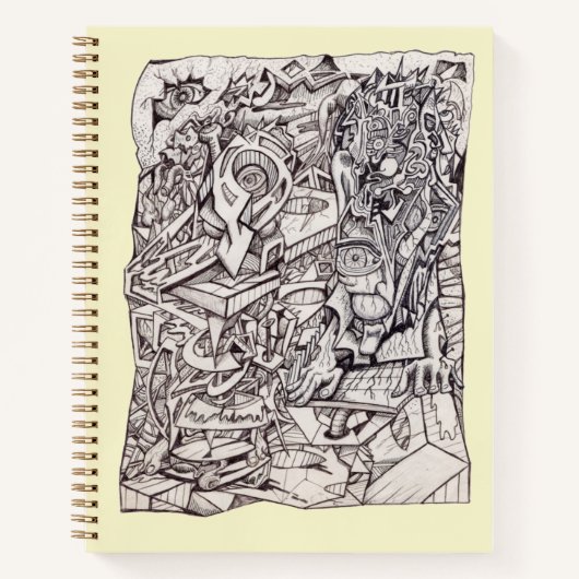 Ängstorgan Notizblock (Vorderseite)