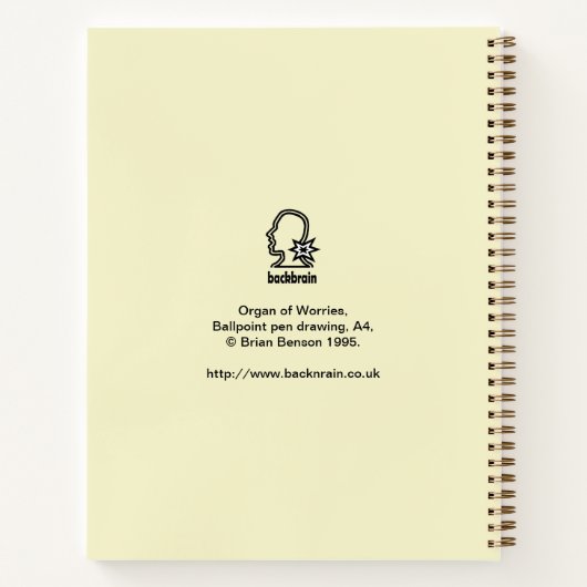 Ängstorgan Notizblock (Rückseite)