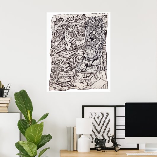 Ängstorgan Poster (Heimbüro)