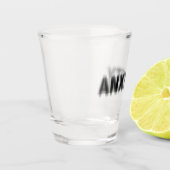 Angstschuss Schnapsglas (Links)