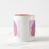 Angststörungen Zweifarbige Tasse (Mittel)