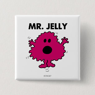 Angstvoller und nervöser Herr Jelly Button