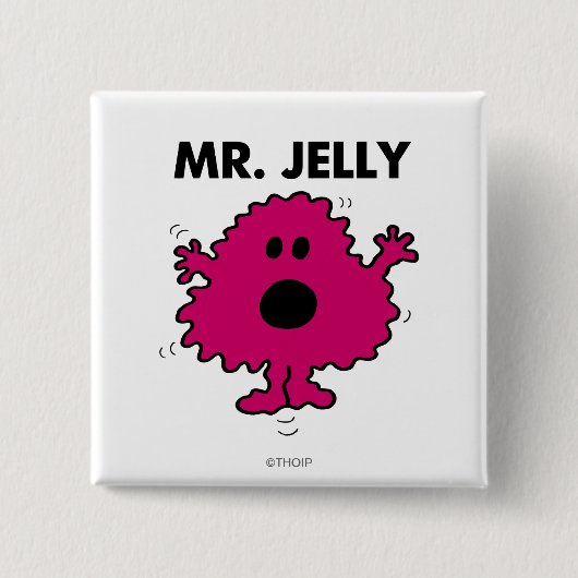 Angstvoller und nervöser Herr Jelly Button (Vorderseite)
