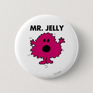 Angstvoller und nervöser Herr Jelly Button