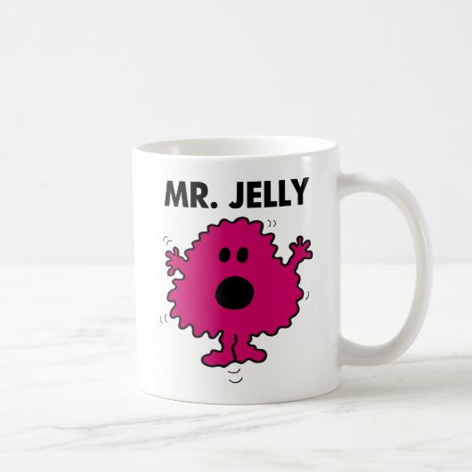 Angstvoller und Nervöser Herr Jelly Kaffeetasse (Rechts)